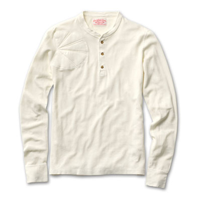 Filson Mens XS White Hunters Henley Shirt 10392-WH