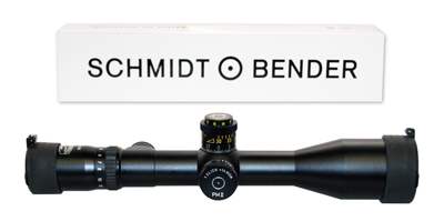 Schmidt Bender PMII 3-12x50 with P3 Mildot Reticle - Excellent condition with light ringmarks and 1/