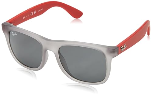 Ray-Ban Junior Justin Rubber Transparent Grey Dark Grey 0RJ9069S-70598748