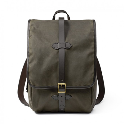 Filson Tin Cloth Backpack OtterGreen FCO-021333 FIL-70017-OtterGreen-
