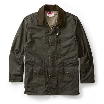 Filson Cover Mile Marker Coat Otter Green LG 10409