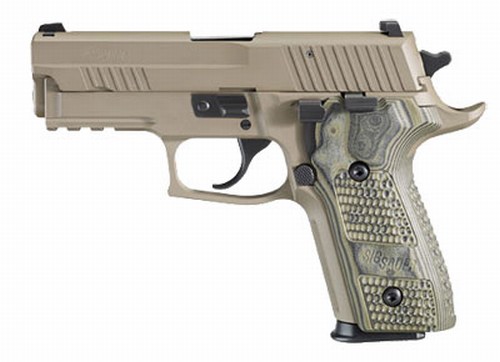 SCORPION, Elite, Flat Dark Earth Finish, Beavertail, SRT, SLITE, Hogue Extreme G10 Grips E29R-40-SCPN
