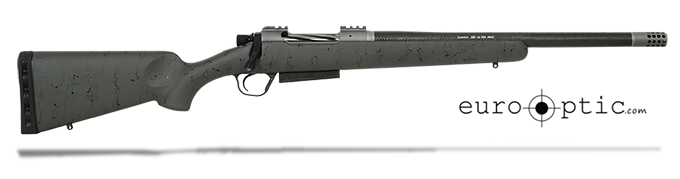 Christensen Arms Summit CF 6.5 Creedmoor 20" 1:8 CF Stock Green w/ Black Web