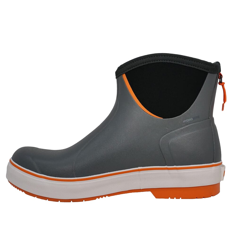 Dryshod Slipnot Waterproof Deck Boots Grey/Orange Size 10 (SLN-MA-GY-M10)