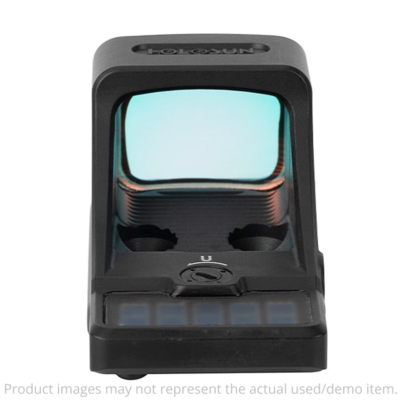 Holosun USED SCS-VP9-GR Multi-Reticle 32MOA Green Circle & 2MOA Dot HK VP9 Pistol Cut Solar-Charging Reflex Sight SCS-VP9-GR UA5268