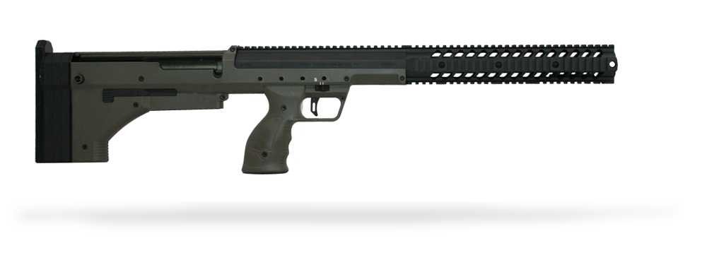 Desert Tech SRS Rifle Chassis - Black Receiver OD Green Stock - Desert Tech