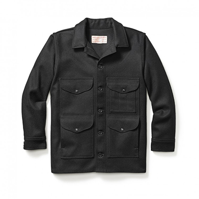 Filson Mackinaw Crusier (Ak Fit) Black XXXL FCO-010208 FIL-10043-Black-XXXL