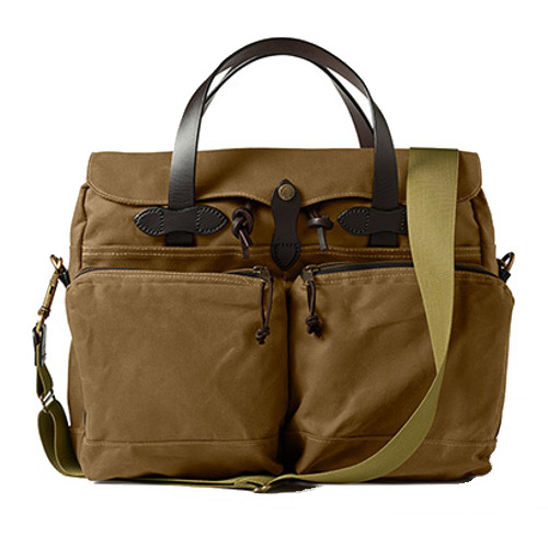Filson 24-Hour Tin Briefcase Dark Tan 70140242135