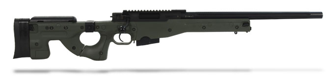 Accuracy International AW .308 20" Fluted Barrel Green Folding Stock