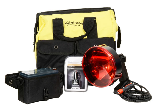 Lightforce Pack 170mm 50W w/ Battery & Bag WALK170LIFE