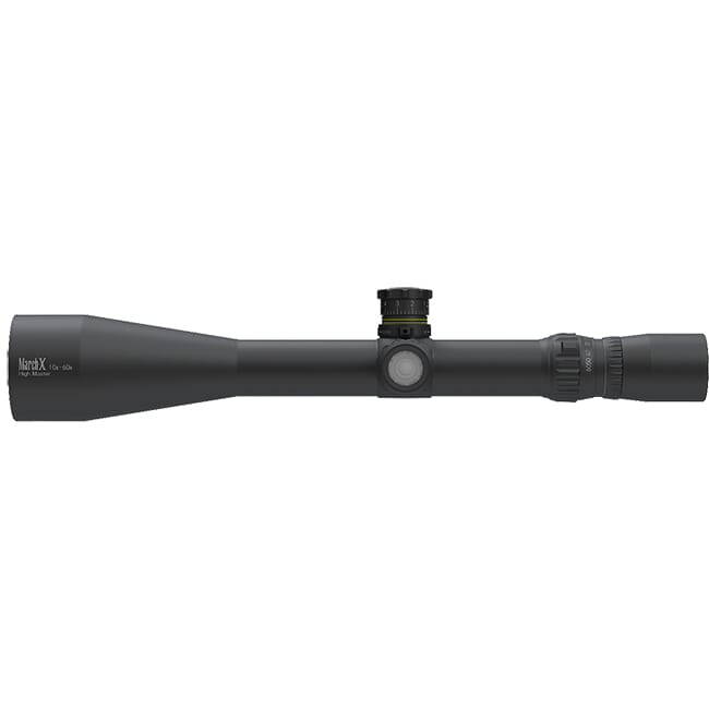 March X "High Master" 10-60x56mm MTR-4 Reticle 1/8MOA Illuminated Riflescope D60HV56TI-MTR-4-800175