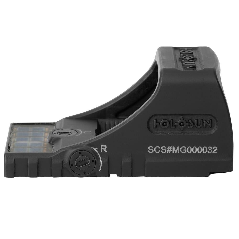 Holosun USED SCS-MOS Multi-Reticle 32MOA Green Circle & 2MOA Dot MOS Pistol Cut Solar-Charging Reflex Sight SCS-M-GR - Open Box UA4299