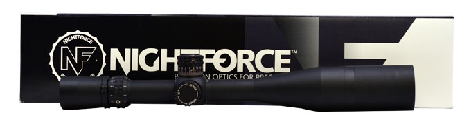 Nightforce F1 3.5-15x50 high speed with Zero Stop MLR2-UB493
