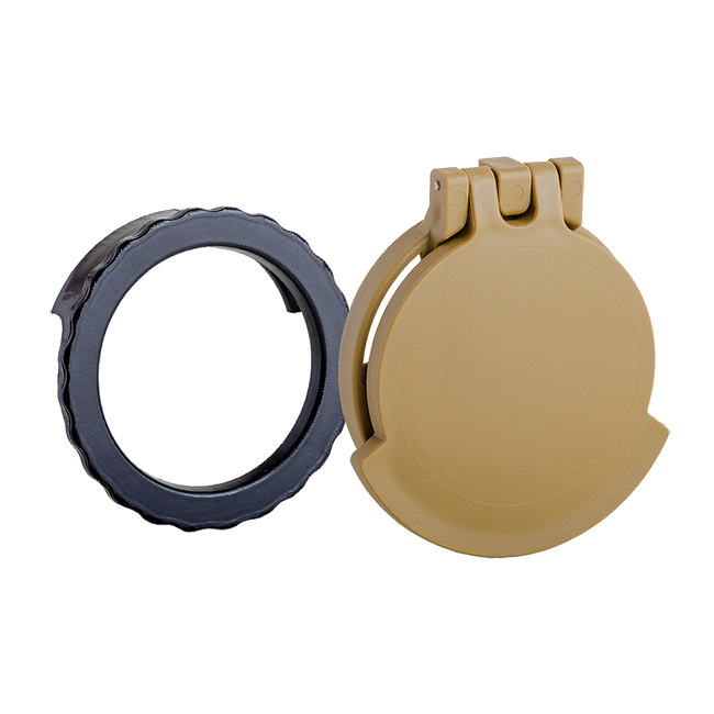 Tenebraex Ocular Flip Cover w/ Adapter Ring RAL8000/Black for Trijicon ACOG 4x32 RMR Combo 28MMRL-AGEC04-FCR