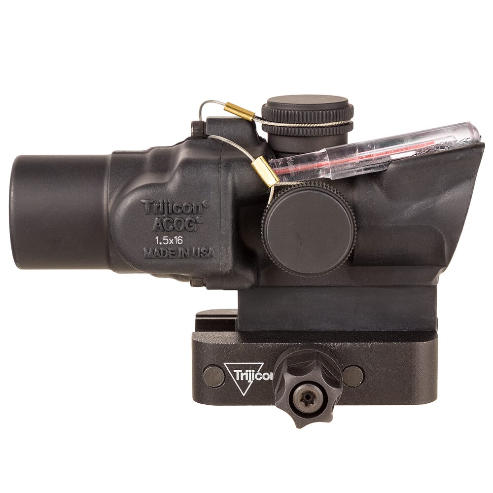 Trijicon ACOG 1.5x16S Dual Illum Red Horseshoe 115gr 9mm PCC Compact Riflescope w/Q-LOC Mount TA44-C-400389
