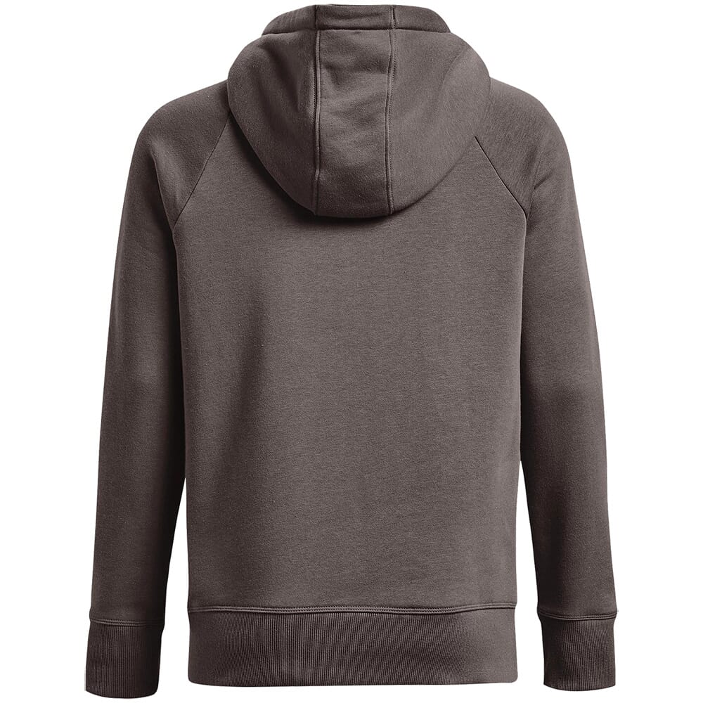 Under Armour Women's Rival Antler Fleece Hoodie Fresh Clay/Pace Pink LG 1368117-176006