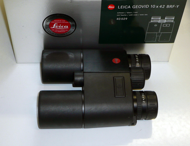 Leica Geovid 10x42 BRF Yards Rangefinding Binocular - Very good condition with box, no soft case or
