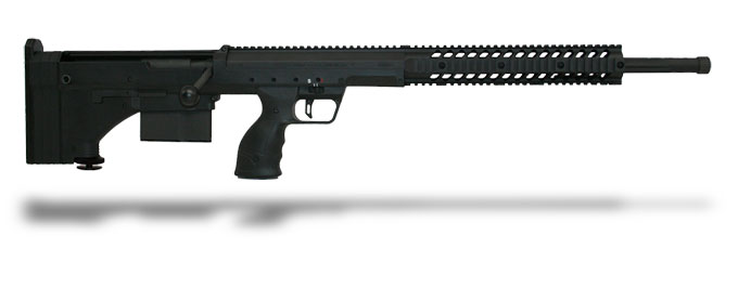 Desert Tech SRS Rifle 338 LM 26 Blk/Blk with monopod - DA467