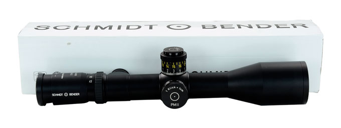 Schmidt Bender PMII 3-12x50 L/P P4 Fine MRAD DT CW-UB603