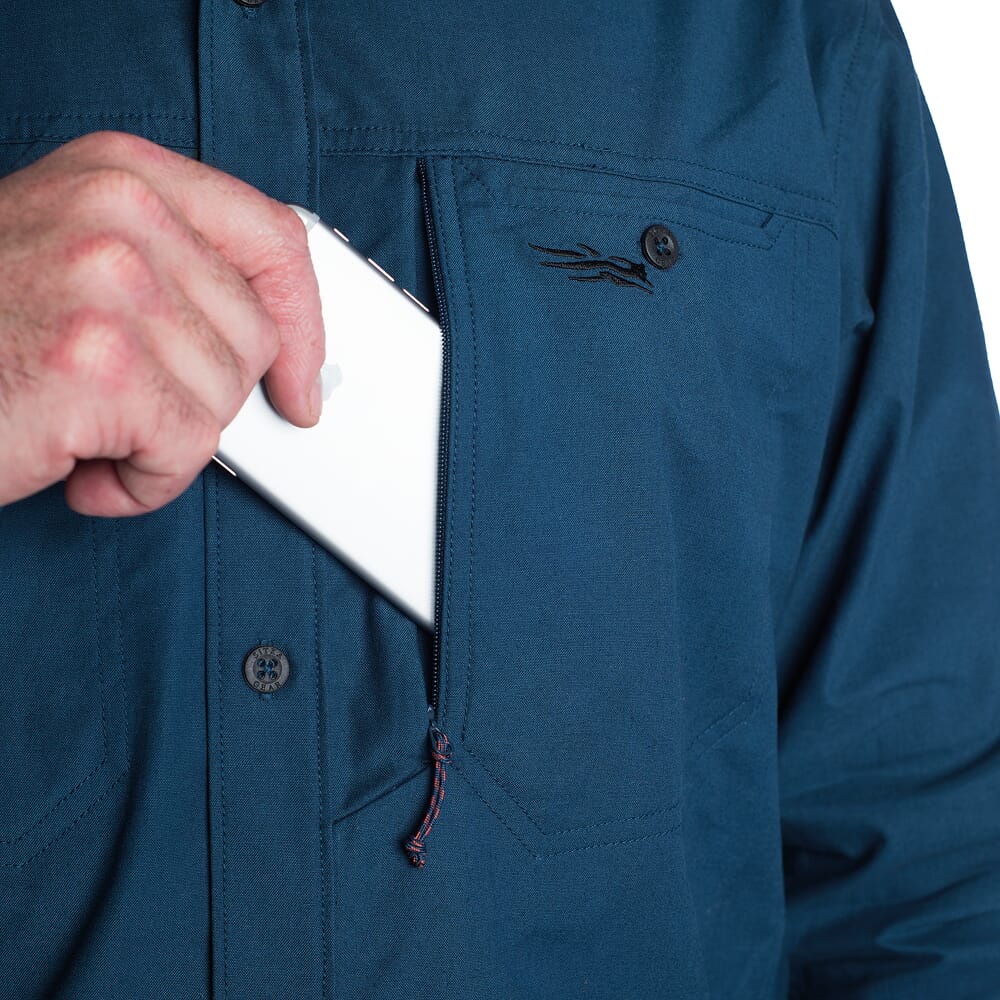 Sitka TTW Harvester Shirt Midnight Small 80010-MT-S