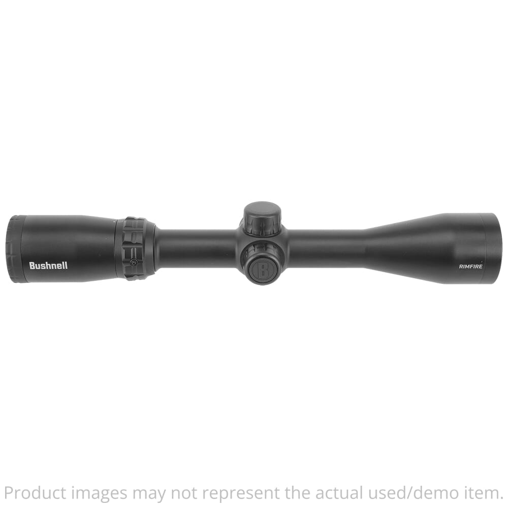 Bushnell USED Rimfire 3-9x40mm Black DZ22 Illum Reticle Riflescope RR3940BS13 No Packaging or Instructions UA5040