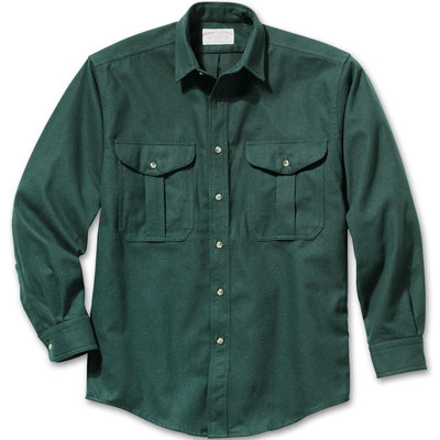 Filson LG Hunter Green Alaskan Guide Shirt 12007-HG