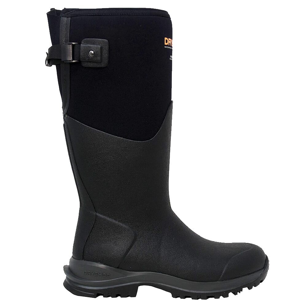 Dryshod Legend MXT Gusset Boots Black/Grey MXT Cupped Outsole (LGXG-WH-BK-W)