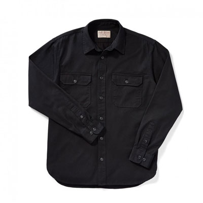 Filson Chino Shirt Black LG 10690