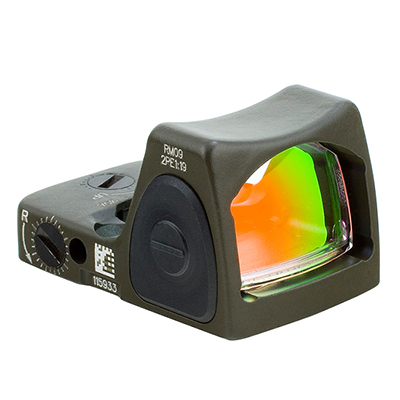 Trijicon RMR Adj LED 1 MOA Red Dot OD Green RM09-C-700306