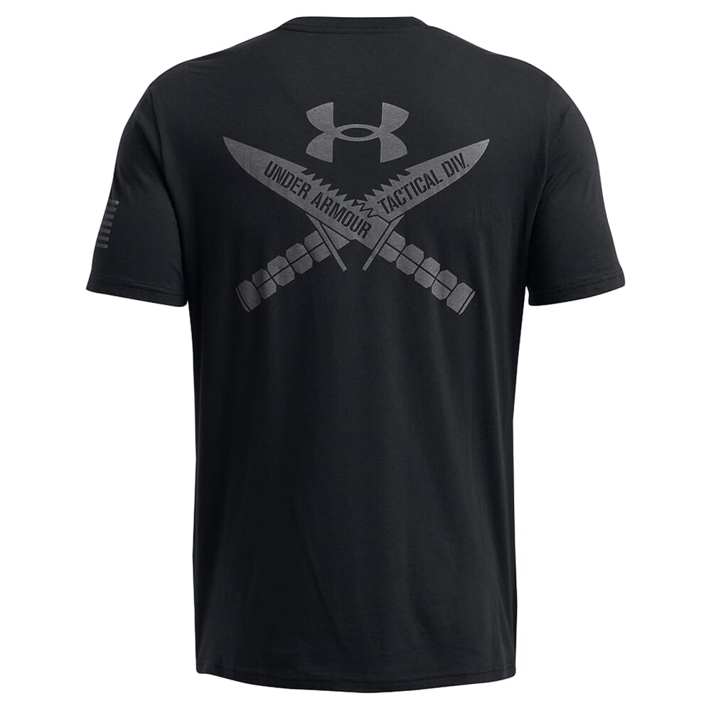 Under Armour Freedom Tac Logo T-Shirt Black XXL 1389463-001006