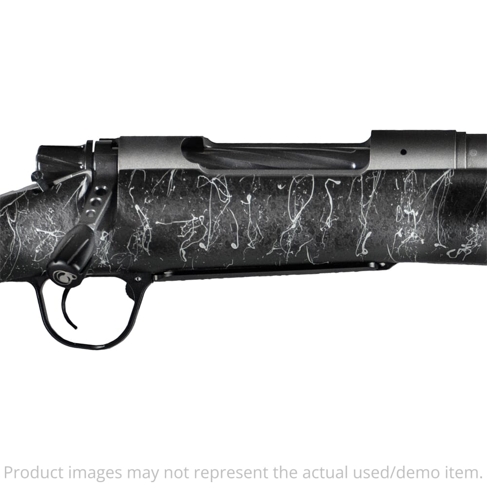 Christensen Arms USED Mesa Long Range .338 Lapua Mag 27" 1:9.3 Tungsten Black w/ Gray Webbing Rifle 801-02015-00 Excellent Condition - Minor Scratches UA5181