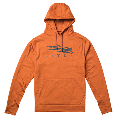 Sitka Logo Hoody Burnt Orange Medium|20044-BO-M