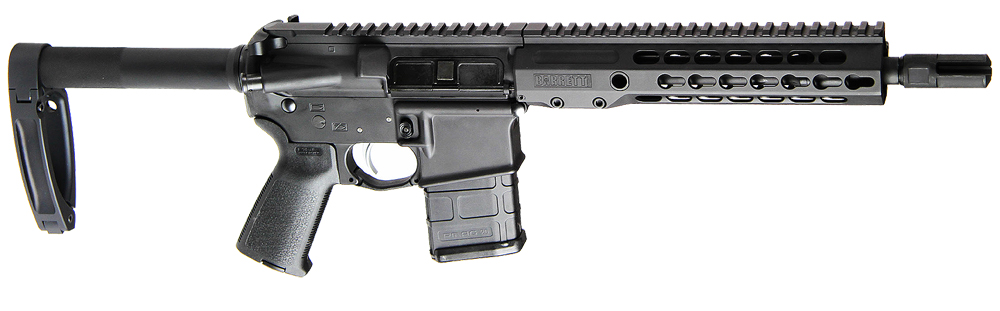 Barrett DI System, Pistol, 5.56, 10.25", 1 Mag, SA, Black 17527-Barrett
