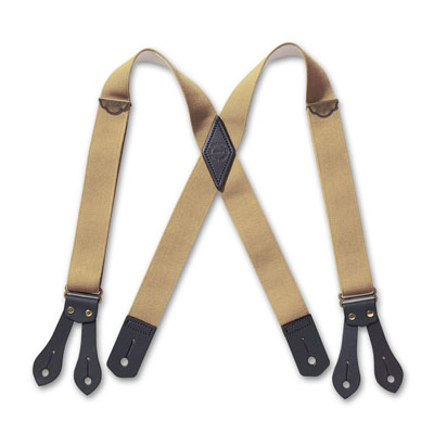Filson Regular Tan Tab Suspenders 30079