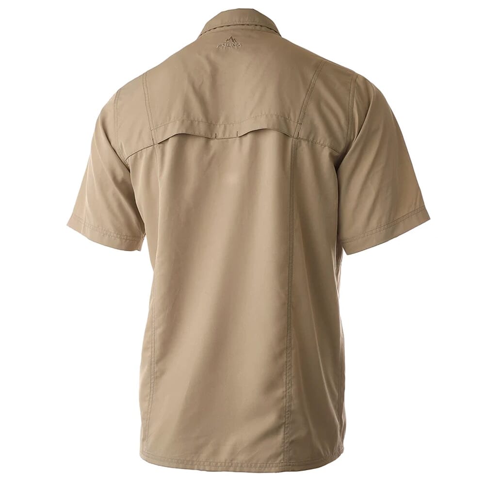 Pnuma Outdoors Short Sleeve Shooting Shirt Desert Tan S PSSSSGS