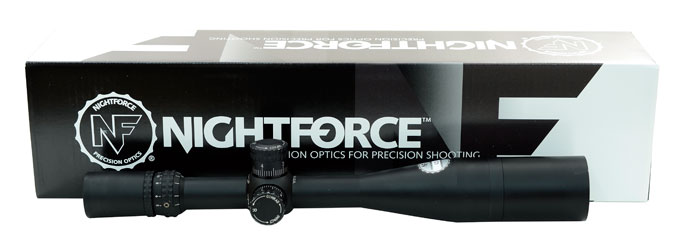 Nightforce NXS 3.5-15x50 MRAD Zero Stop Mil Dot - Demo-DB412