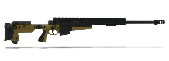 AX .308 24" Plain Barrel, SAS Brake, Butt Spike, Dark Earth, Flush Cups, Quick Butt, Quick Cheek, 1