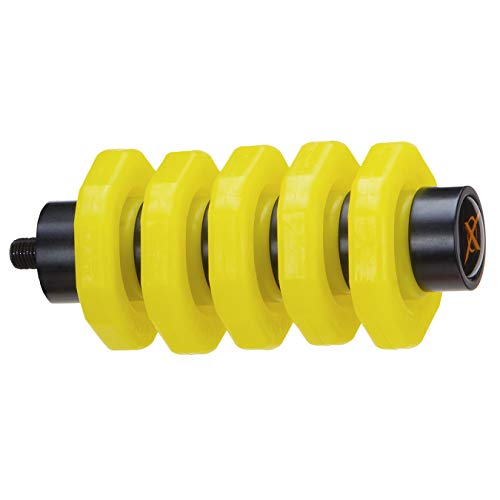 Dead Center Dead Silent Hunting Series XD4 4" Yellow Stabilizer DSH-XD4-YEL