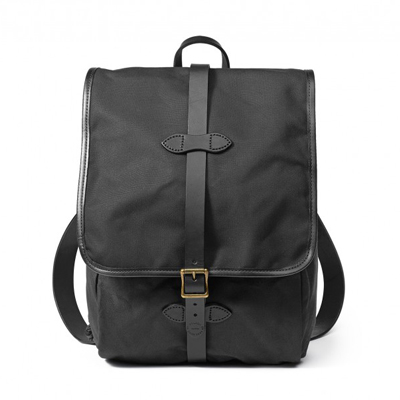 Filson Tin Cloth Backpack Black FCO-021331 FIL-70017-Black-