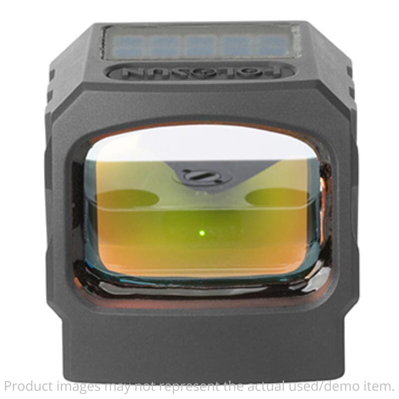 Holosun SCS-320-GR Multi-Reticle 32MOA Green Circle & 2MOA Dot Sig P320 Pistol Cut Solar-Charging Reflex Sight SCS-320-GR - Excellent Condition UA5593