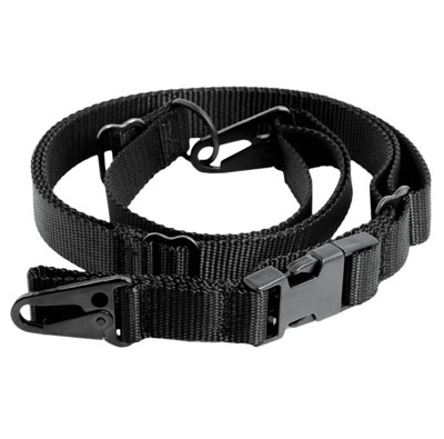 Sig Nylon Adjustable 2-Point HK Hooks Sling SLG-SH-BLK