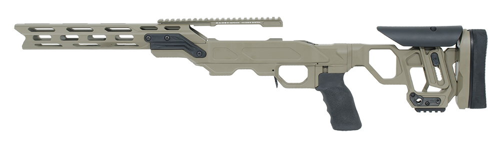 Cadex Field Strike Rem700 LA .300 WM Hybrid Tan/Black Chassis STKFD-REM-RH-LA
