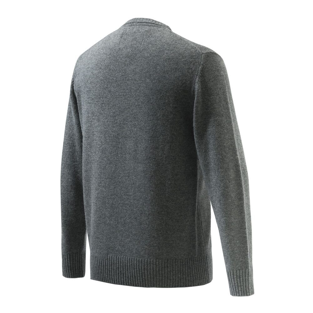 Beretta Devon Crewneck Sweater Grey Mel 3XL PU551T19990905XXXL