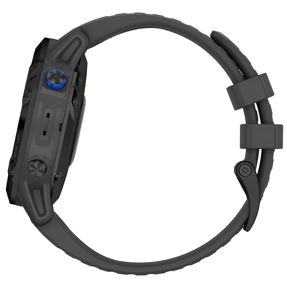 Garmin fenix 6 Pro Solar Black w/Slate Gray Band Smartwatch 010-02410-10
