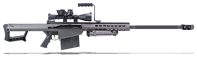 Barrett 82A1 50 BMG Manganes 29&quot; Mark 4 M1, BORS, Rings 12412