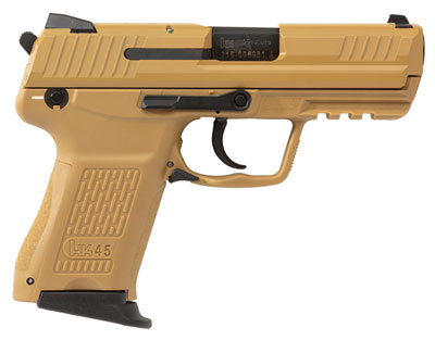 HK45 Compact Tan Night Sights 745031BBLE-A5