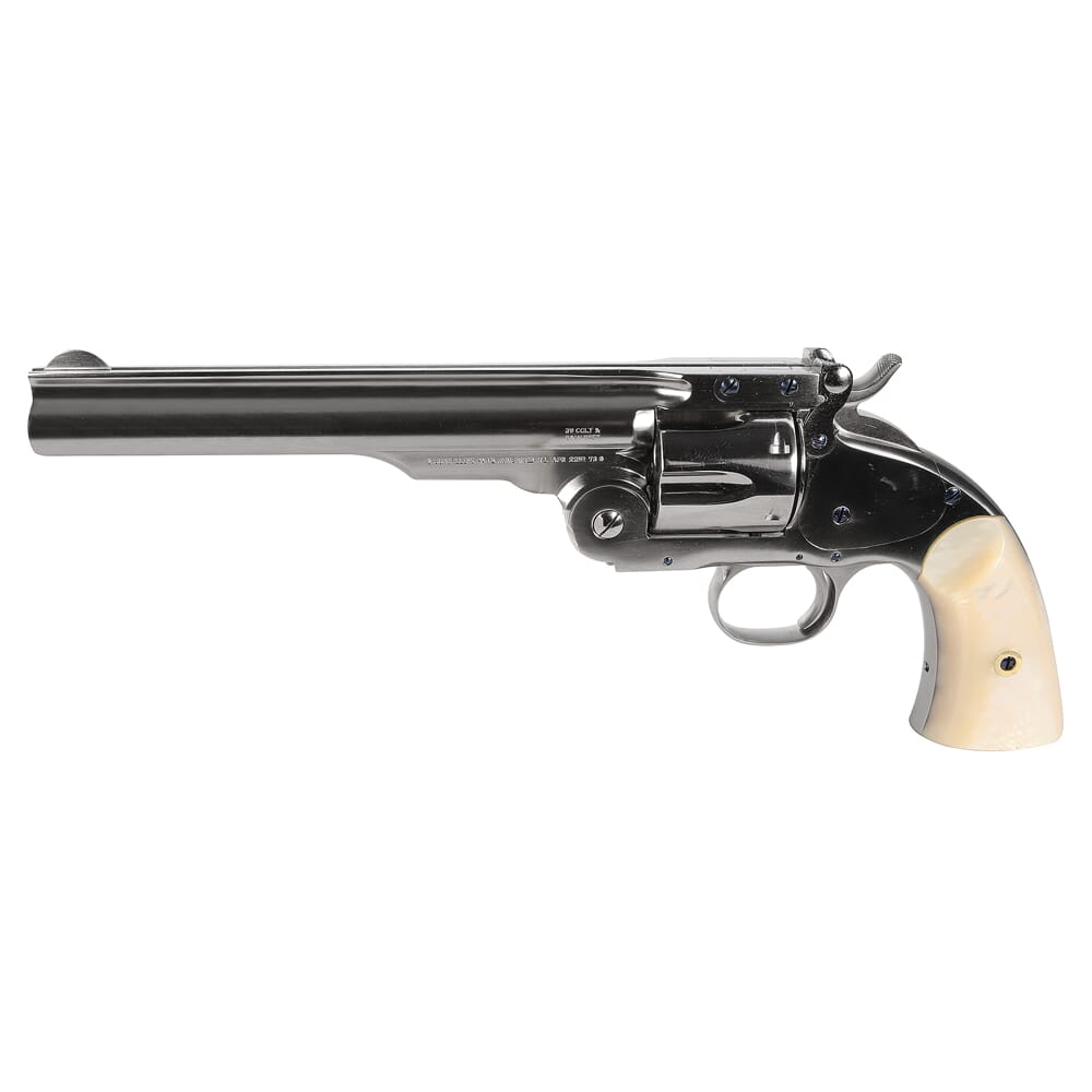 Uberti 1875 No. 3 Top Break .38 Special 7" Bbl F/N Plated Steel Revolver 348575