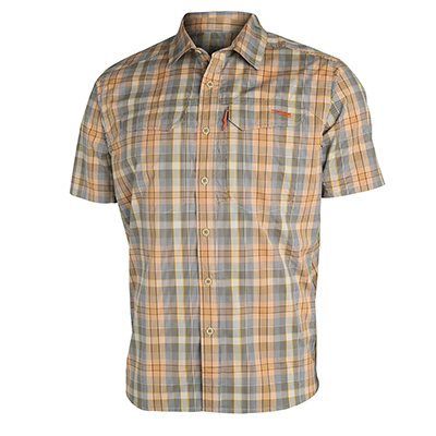 Sitka TTW Globetrotter Shirt SS Twill Plaid X Large 80003-TP-XL