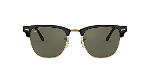 Ray-Ban Clubmaster Black G-15 Green Polar 0RB3016F-9015855