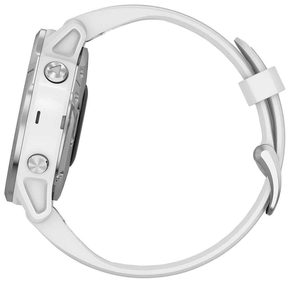 Garmin fenix 6S Silver w/White Band Smartwatch 010-02159-00